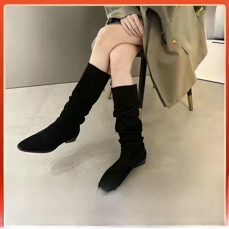 Classic Womens Overtheknee Boots With Waterproof Platform For Fall Winter Wear