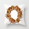 Christmas Angel Santa Claus Pillow Cover Holiday Home Decor Sofa Cushion Cushion Cover