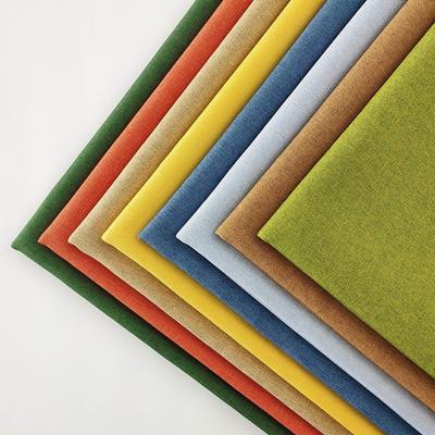Thick Linen Fabric Durable Breathable Skin Friendly DIY Handbag Cushion Cover Tablecloth Fabric Available In Multiple Colors