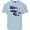 Curled Cape Verde Flag Verdean Day Football Unisexs Light Cotton TShirt