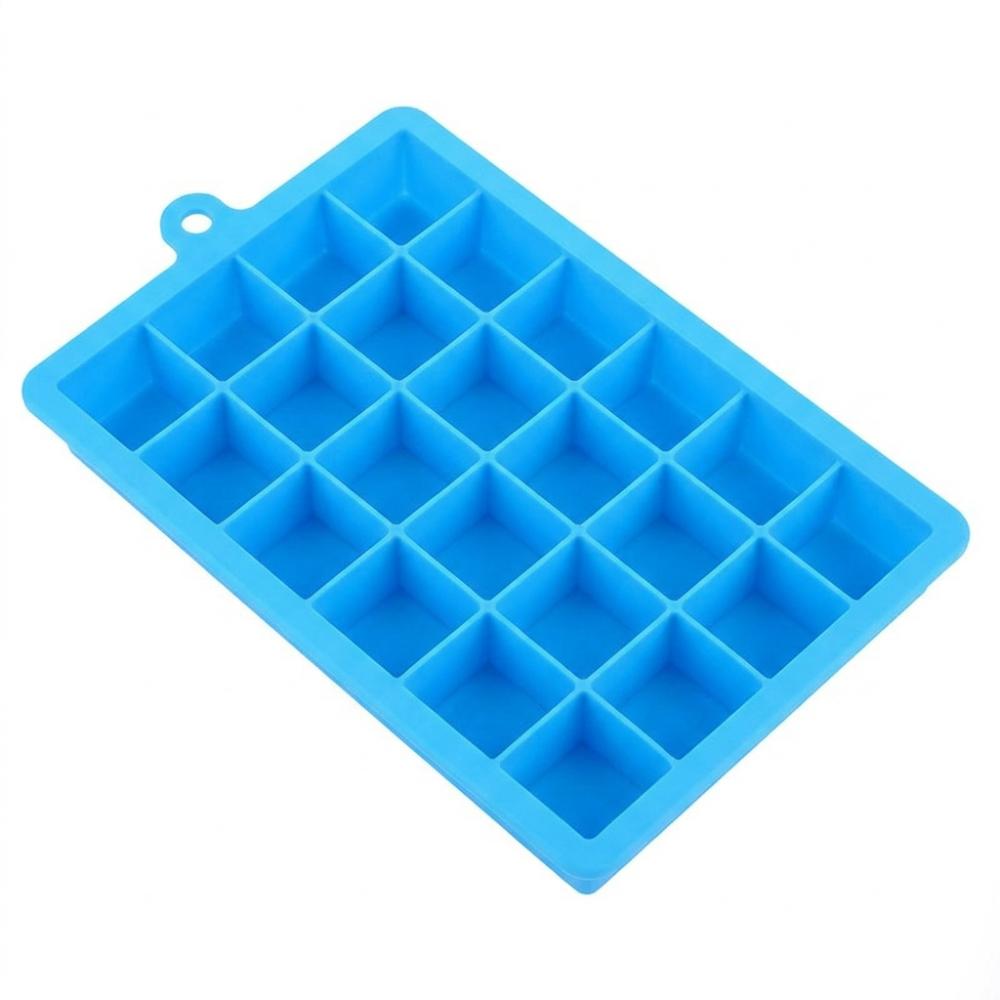 2pcs Easy Release Silicone Ice Tray Removable Lid Ice Cube Tray with Lid  Bartender