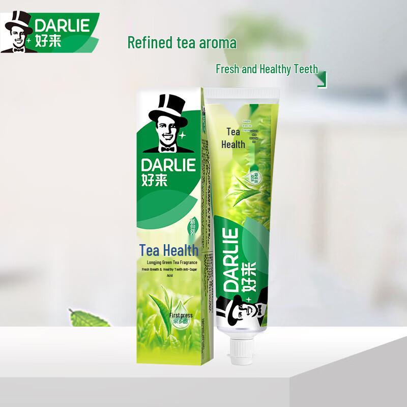 Darlie Tea Fresh Fluoride Toothpaste, Longjing Green Tea
