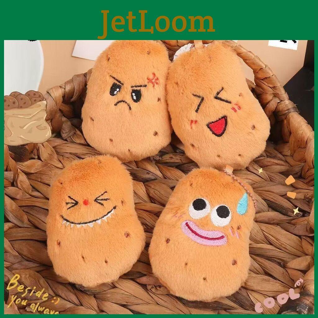 Emoji Plush Keyring With Cute Facial Expressions For Backpack Decorations