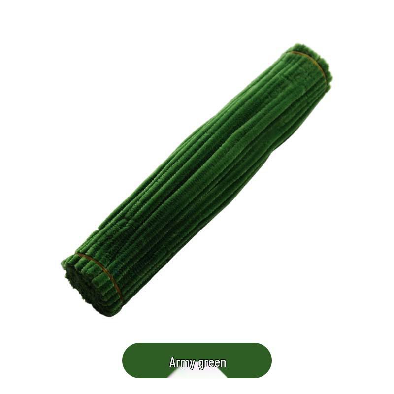 Buntes Chenilledraht DIY-Set: Verschlüsselte, veränderbare Pfeifenreiniger für pädagogische Kinderprojekte