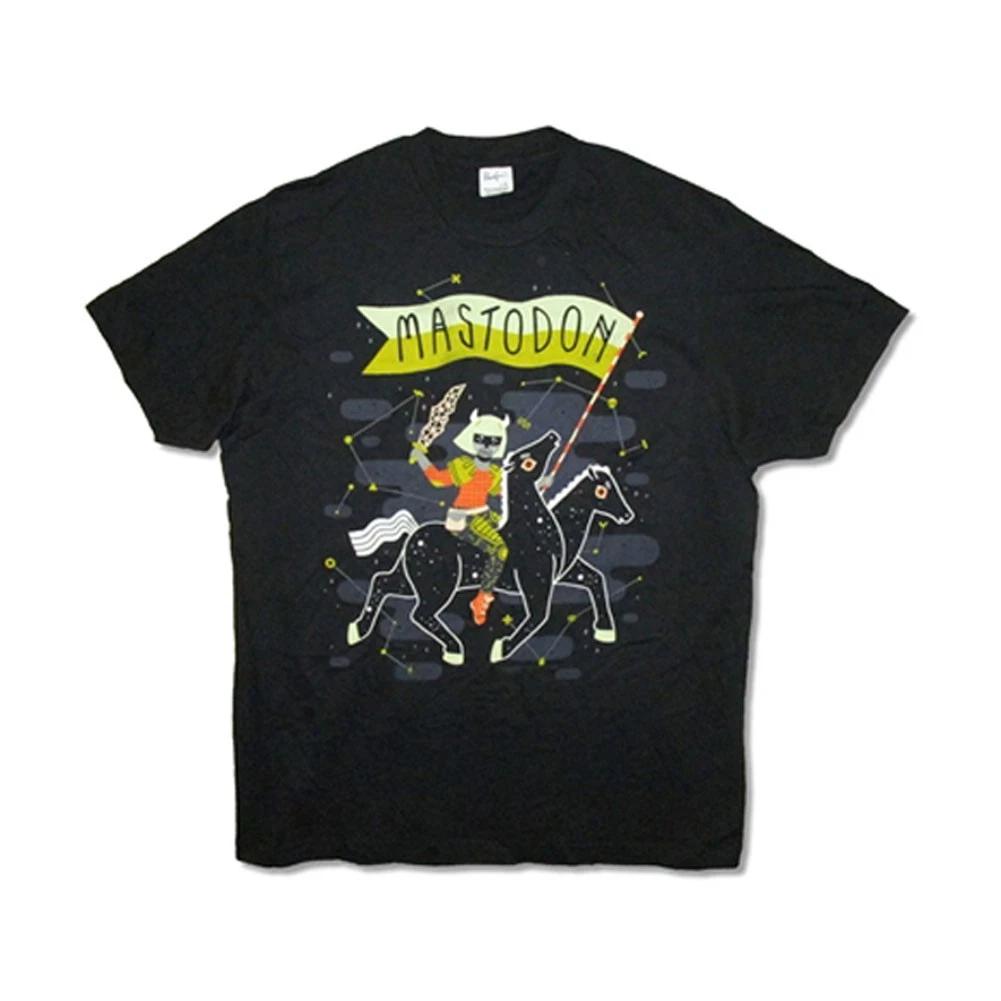 Men s Mastodon The Warrior T-shirt X-Large Black XXL