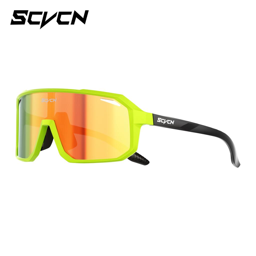 SCVCN Hiking Eyewear Cycling Glasses Bike Sunglasses MTB Bicycle Camping Golf UV400 Sports Protection Glasses for Men Women