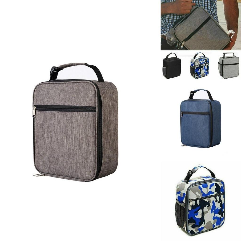 Spacious Insulated Lunch Bag With Zip Closure And Multiple Pockets For Organized Meal Packing