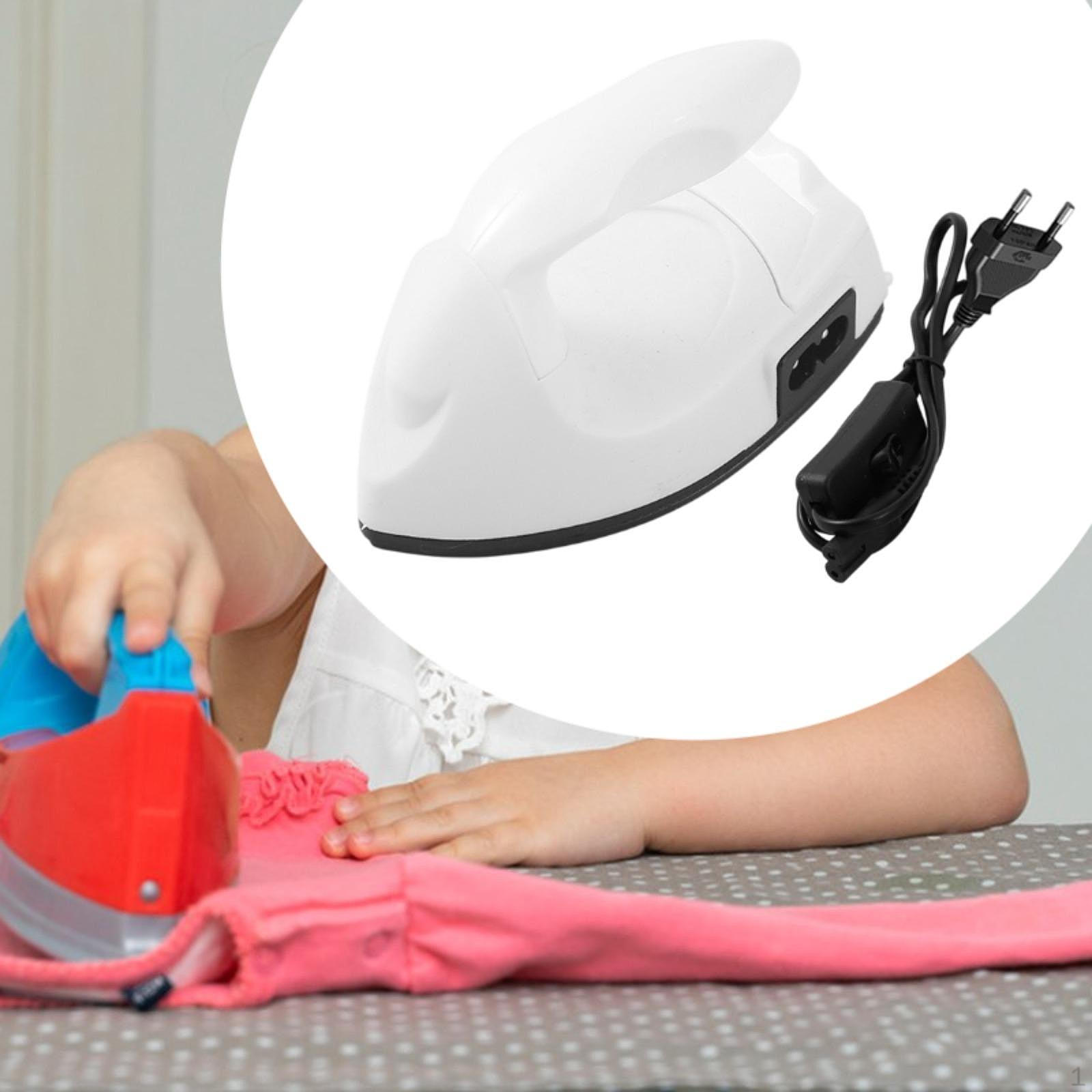 

Мини-утюг для рукоделия, стандарт ЕС, детские проекты ручной работы, поделки своими руками, белый белый