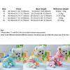 Cartoon Winter Puppy Clothes Colorful Style Dog Cosplay Apparel Pet Dinosaur Costume  Autumn Winter