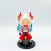 2pcs One Piece Laughter Series Ace Couchant Anime Figure Model Gk Statue Boys Collection Desktop Decoration Ornament Toys Gifts