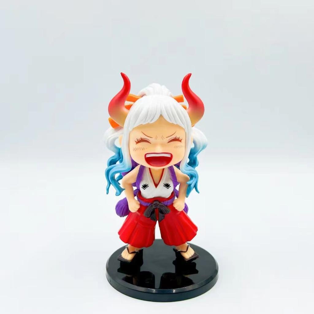 2pcs One Piece Laughter Series Ace Couchant Anime Figure Model Gk Statue Boys Collection Desktop Decoration Ornament Toys Gifts