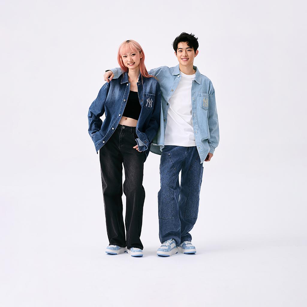 New MLB New York Yankees Shirt Unisex Blue 3ADRB0351-50INS