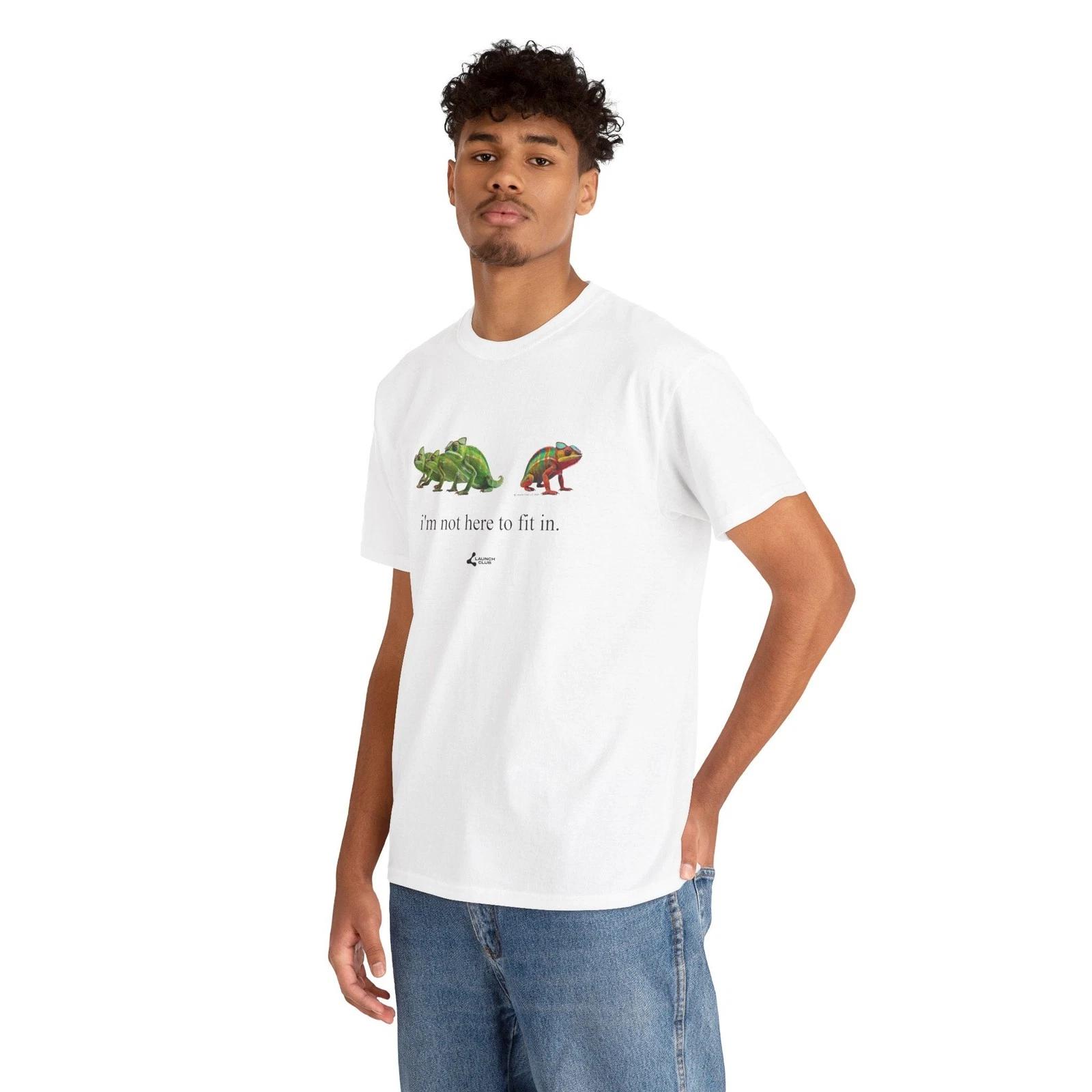 Chameleon Not Here to Fit In Shirtc Chameleon Not Here to Fit In Shirt XXL