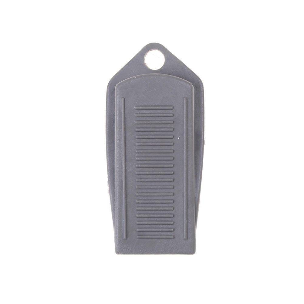 1Pcs Door Wedge Shaped Rubber Door Stops Non-Slip Black Rubber Door Buffers
