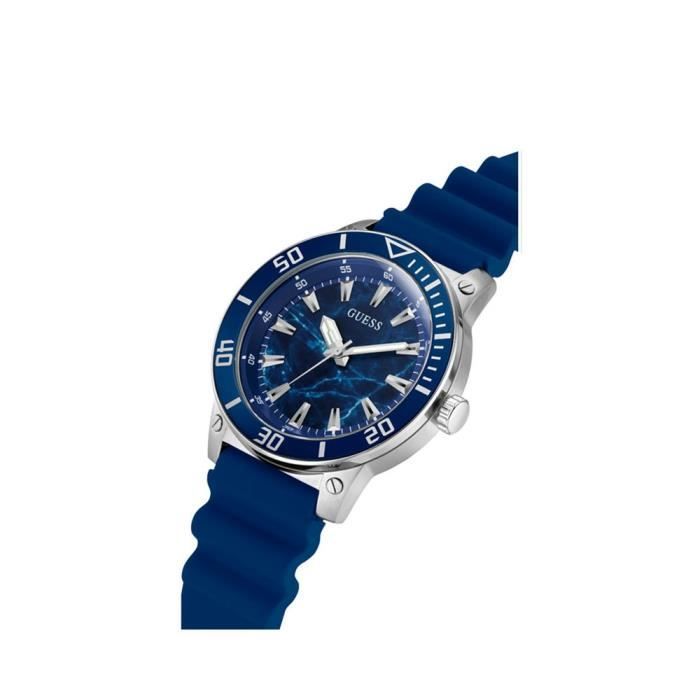 Montre - Guess - GW0420G1 - Analogique - Silicone - Étanchéité 5 ATM