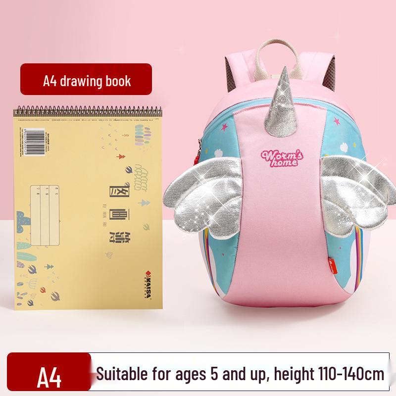 Kids' Cute Cartoon Mini Backpack for Ages 1-3: Perfect for Outings