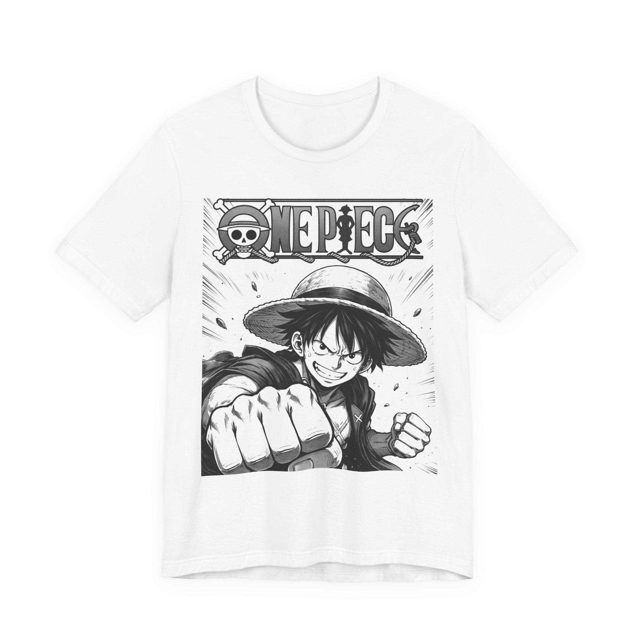 

2026 Summer ONE PIECE Retro Cosplay Tshirt Unisexs Oversize Casual Cotton Printed Shortsleeved Unisex Childrens Sports Shirt S