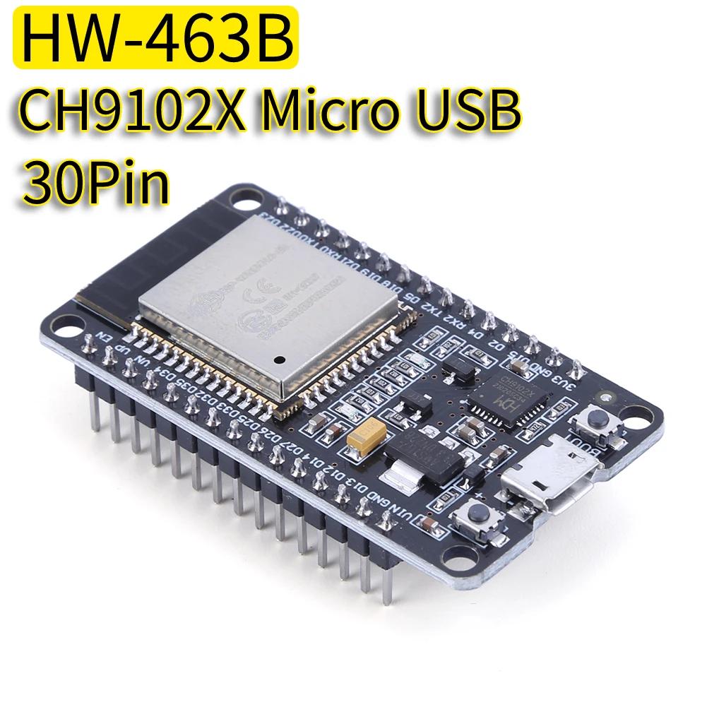 1Pc ESP32 Development Board Micro USB/Type C Wifi + Bluetooth Module Ultra-Laag Stroomverbruik Dual Core ESP-32S 30PIin/38Pin