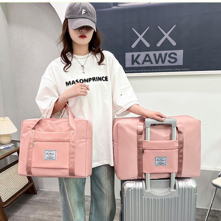 Large-Capacity Foldable Travel Tote for Clothing and Quilts