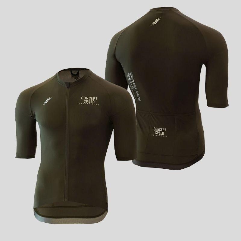 CSPD Men Women's Milk Silk Short-sleeved Cycling Clothes Breathable Bicycles Mountain Bikers Road Tops