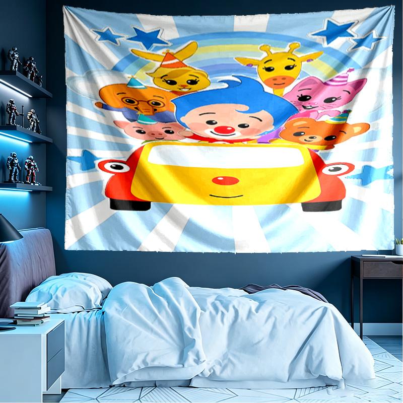 Plim Plim Print Tapestry, Lightweight Wall Hanging, for Bedroom, Dorm, Living Room, Home Art Decor, Birthday Christmas Gift for Friends