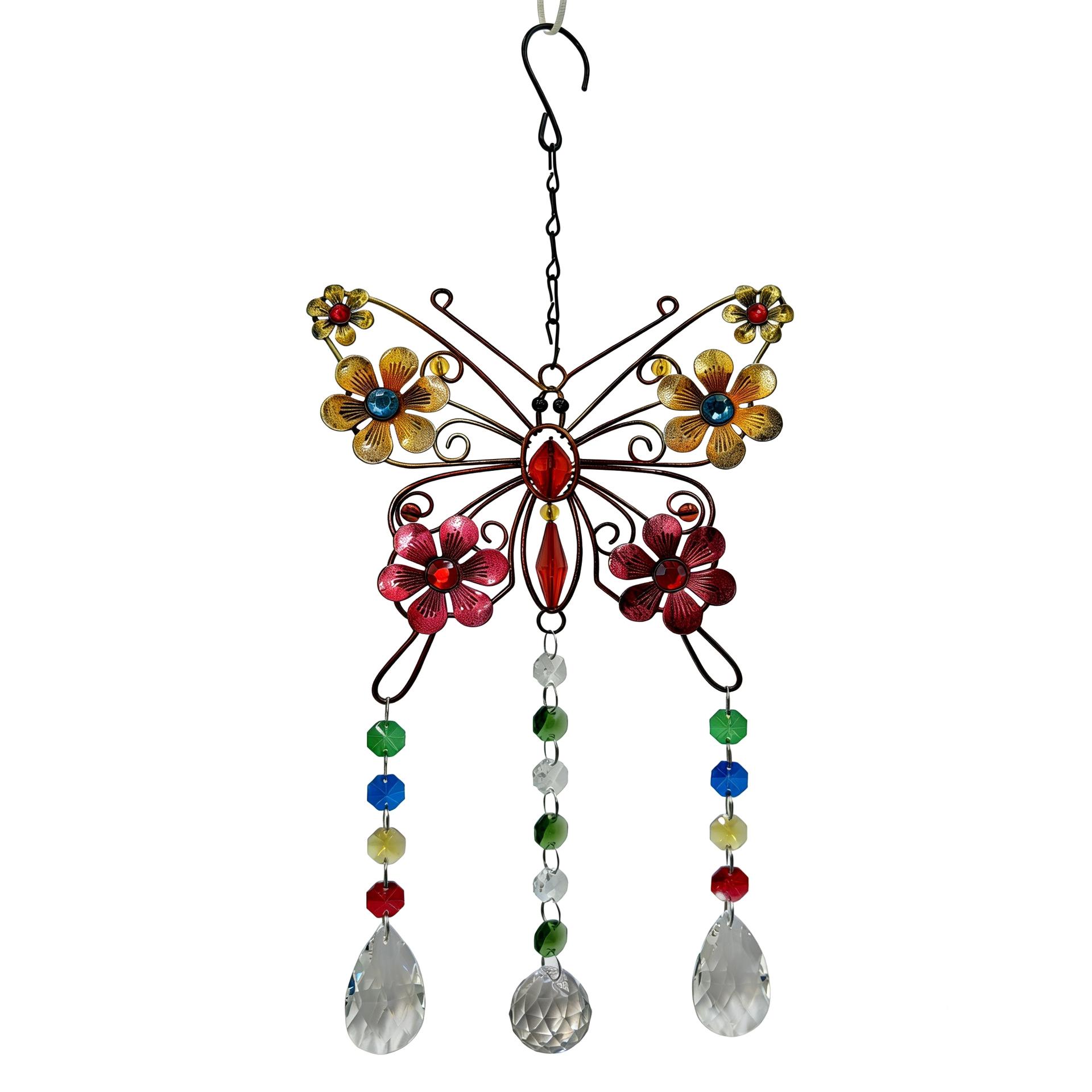 Stained Glass Window Hanging Butterfly Suncatchers Ready to Hangs Window Door Home Decorations Housewarming Birthday Gift 1