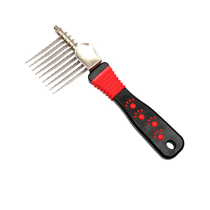 Knot Remover De-shedding Comb for Small/Medium Cats and Dogs - Pet Grooming & Styling Tool