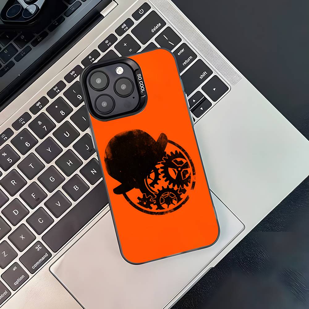 A C-Clockwork O-Orange Phone Case For iPhone 17,16,15,14,13,12,11,Pro,XS,Max,Plus,Mini,SE4,E Black Matte Shockproof Cover
