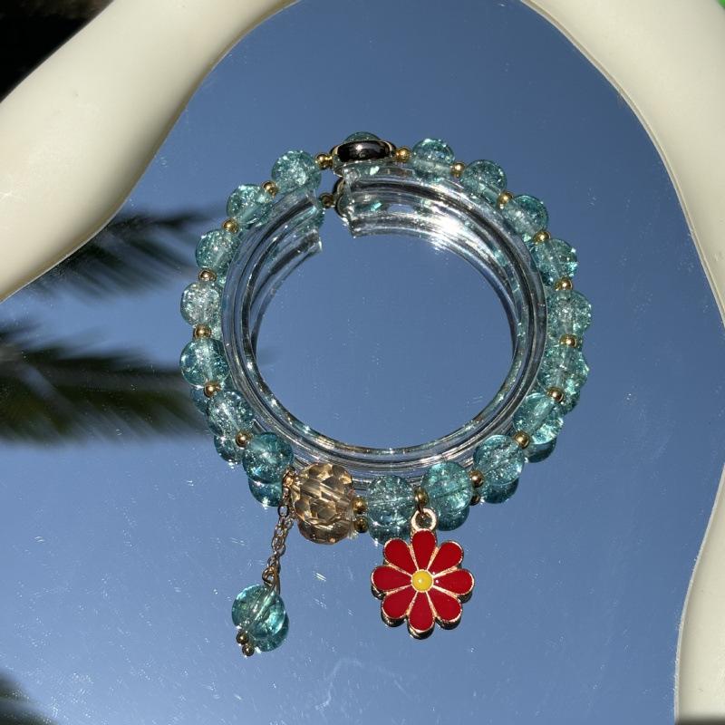 Lily of the Valley Butterfly Bracelet - Multi-Style Beaded Star & Moon Design