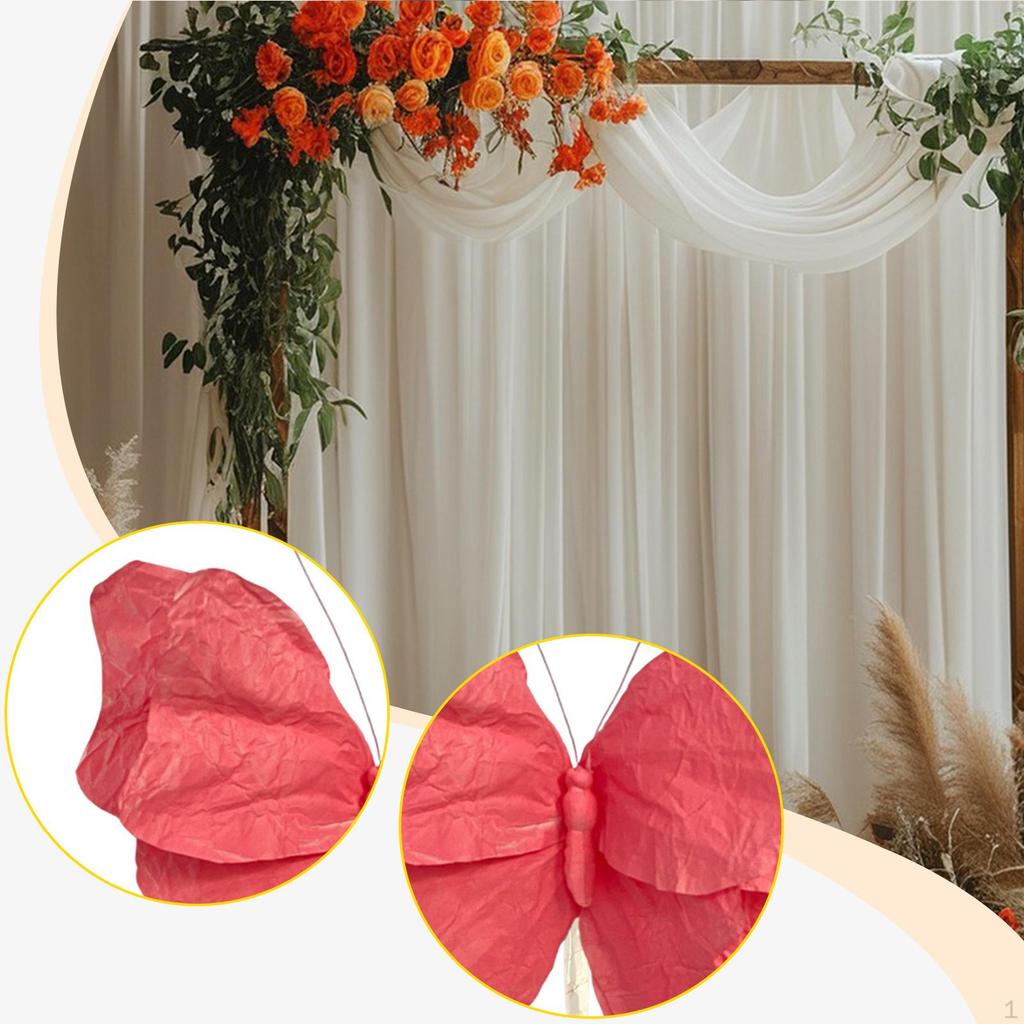 Artificial Butterfly Decoration, Mariage Decor, Wedding Display, Fake Paper ,