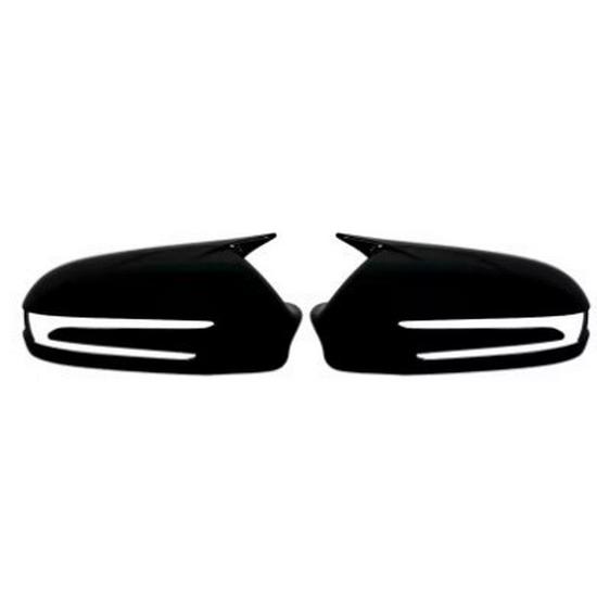 Fits 09-11 Mercedes GLS-Class W219/R230/R171/W207/C207 Cow Horn Rearview Mirror Cover