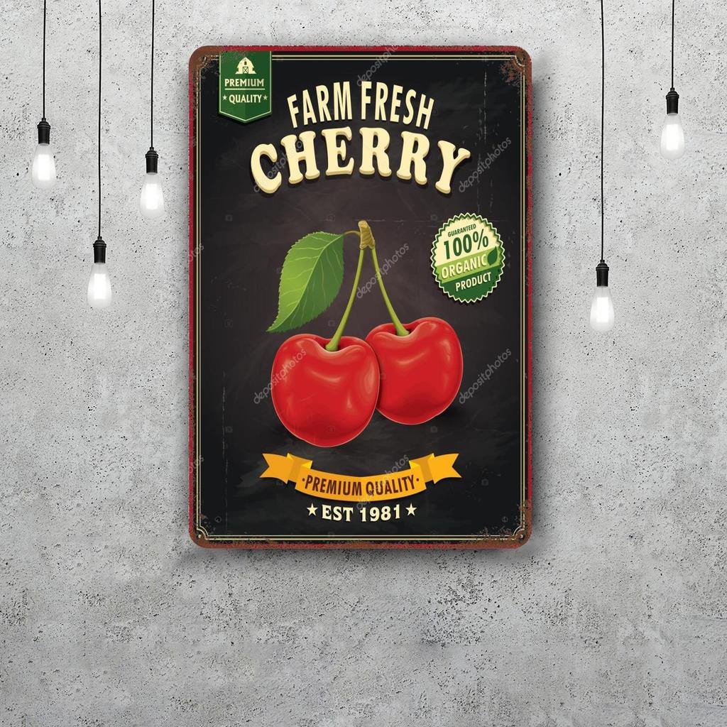 cherry Movie Funny Bar Metal Sign Retro Plaque Vintage Sign Alcohol Drinker Pub Club Man Cave Kitchen Wall Decoration