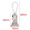 5Pcs Tea Towel Hanging Pliers Clip On Hooks Loop Towel Hooks Multifunction Cloth Peg Pliers Shirt Folder