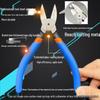 9P1E Steel Wire Sprue Cutter Diagonal Pliers