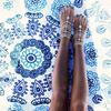 Barefoot Sandals Tassel Anklet  Ankle Chain Tassel Anklet Ankle Jewelry For Women For Beach Wedding Foot Jewelry