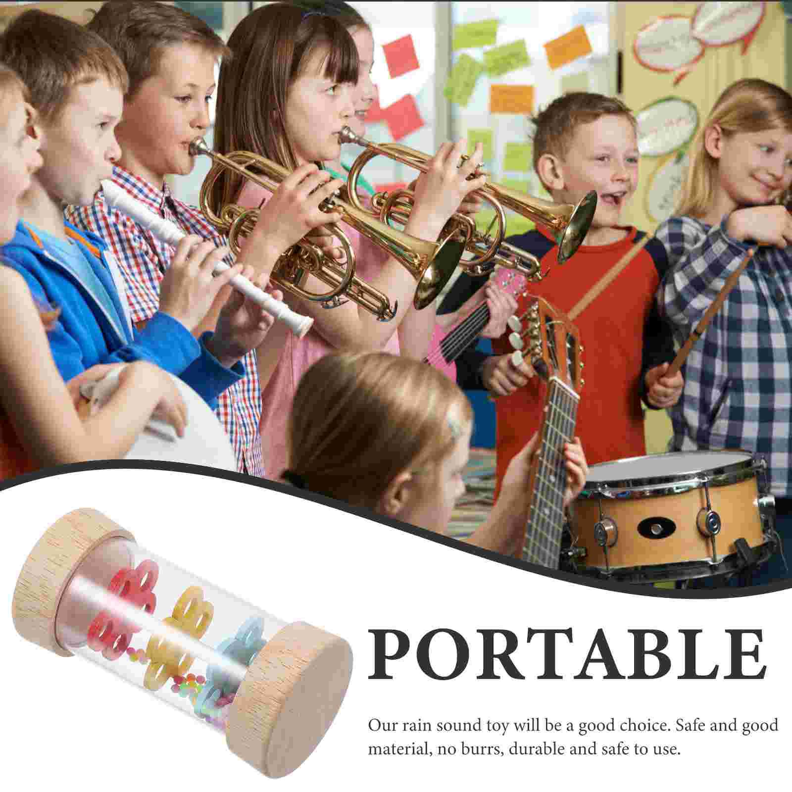 Игрушка Rain Stick Музыкальные игрушки Для малышей Другое Развивающее устройство Звуковой — фото 5