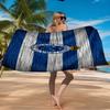 Cruzeiro Passionate Fan Beach Towel Microfiber Beach Towel, Lightweight and Quick-Dry, for Summer Travel, Swimming Pool Fan Birthday Gift