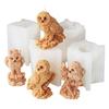 Home Decors Owl Candle Silicone Mould Sturdy Silicone Owl Shaped Candle Casting Mould for Professional and Beginners