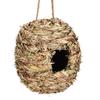 Practical-4 Pack Hanging Bird Nest House For Outside,Ball Shape,Hand Woven,Made Of Natural Grass,Perfect For Garden,Patio