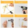 2Pcs Metal Bow Curtain Holdback Decorative Gold Bow Knot Curtain Tieback Modern Window Drapery Holdback Hook for Home Bedroom
