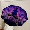 1pc Lotus Meditation Harmony Umbrella with Plastic Handle,Suitable for All Seasons Home Travel Outdoor UmbrellaDD547