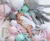 Octopus Cuddly Toy for Children with a Rattle - Gray