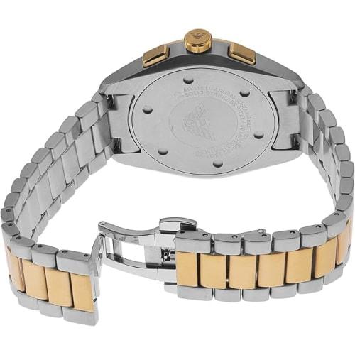 Emporio Armani Chronograph Two-Tone Stainless Steel Watch