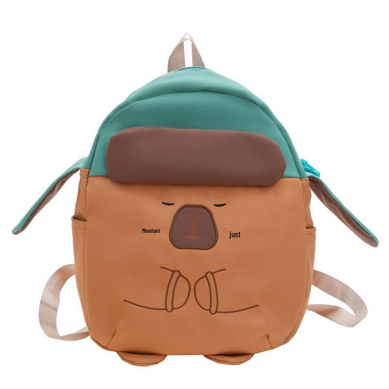 2025 Trendy Capybara Girl's Cartoon School Backpack