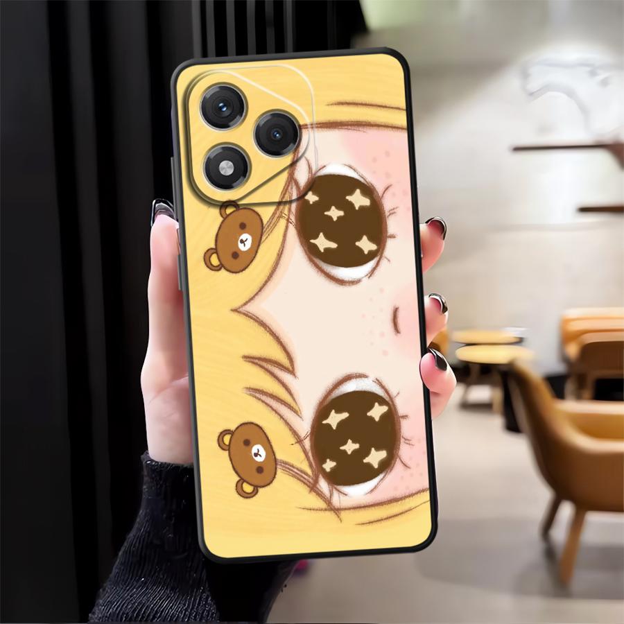Hülle für Honor X8 90 8X X7 Magic5Lite X5b 200 400 Lite X9a X6 70 Funda Handyhülle Retro Mode Anime Augen