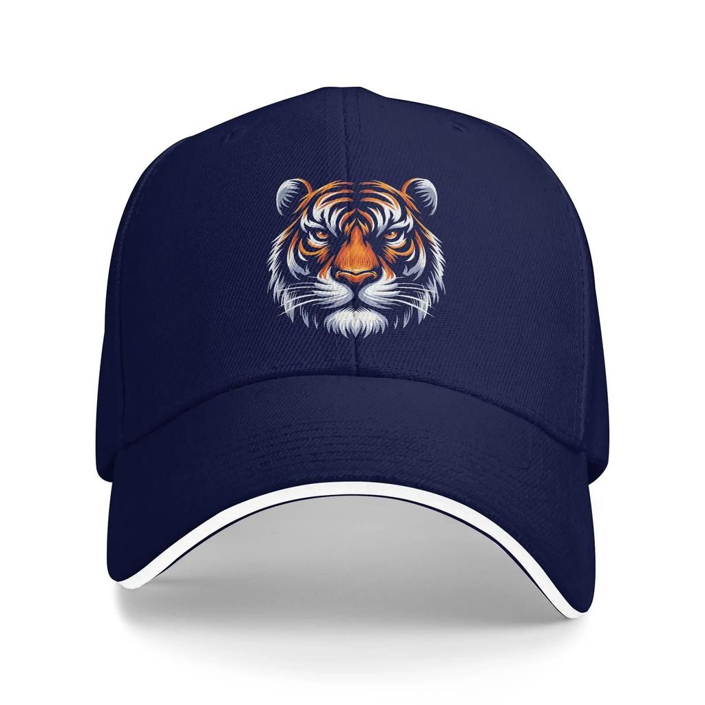Tiger Baseball Cap  Classic Trucker Hat Summer Couple Women Outdoor Sports Snapback Cap