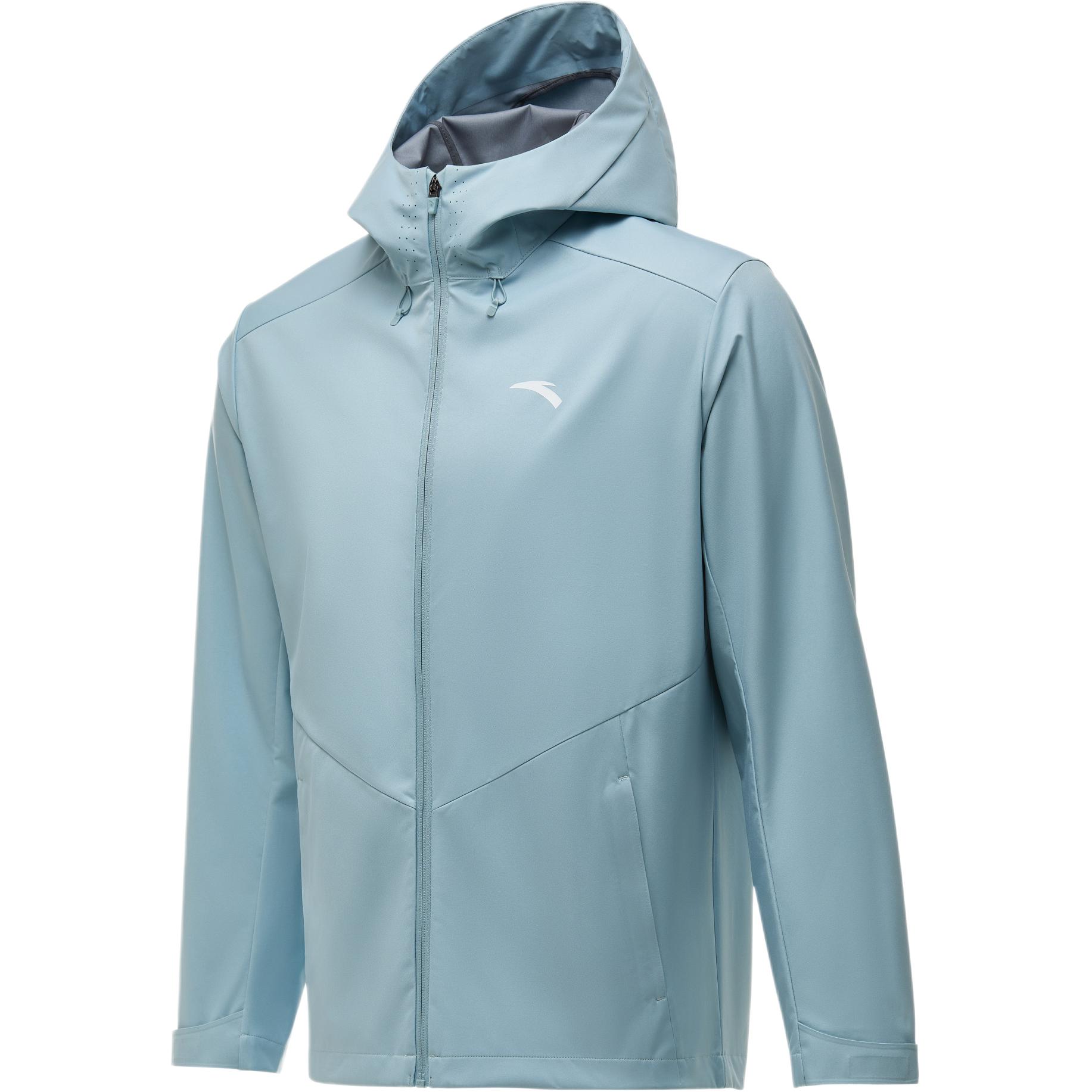 

Anta Fashionable Hooded Loose Fit Zipper Water-Resistant Windbreaker Jacket Men Outerwear 452530207-3 3XL