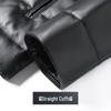 Futing Men's Genuine Sheepskin Down Leather Jacket