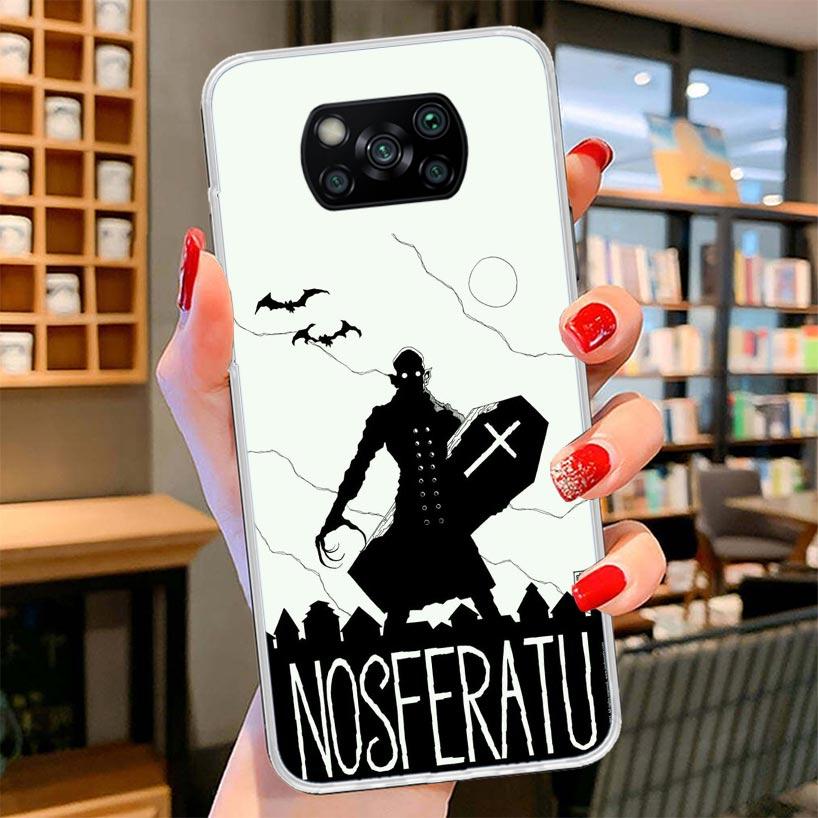 Gothic Vampire Scarlet Art Cover Phone Case For Xiaomi Poco F7 Ultra X7 X6 X5 Pro M7 Redmi 15C 15 13C 13 12C 12 10C 10 9A 9C 9T