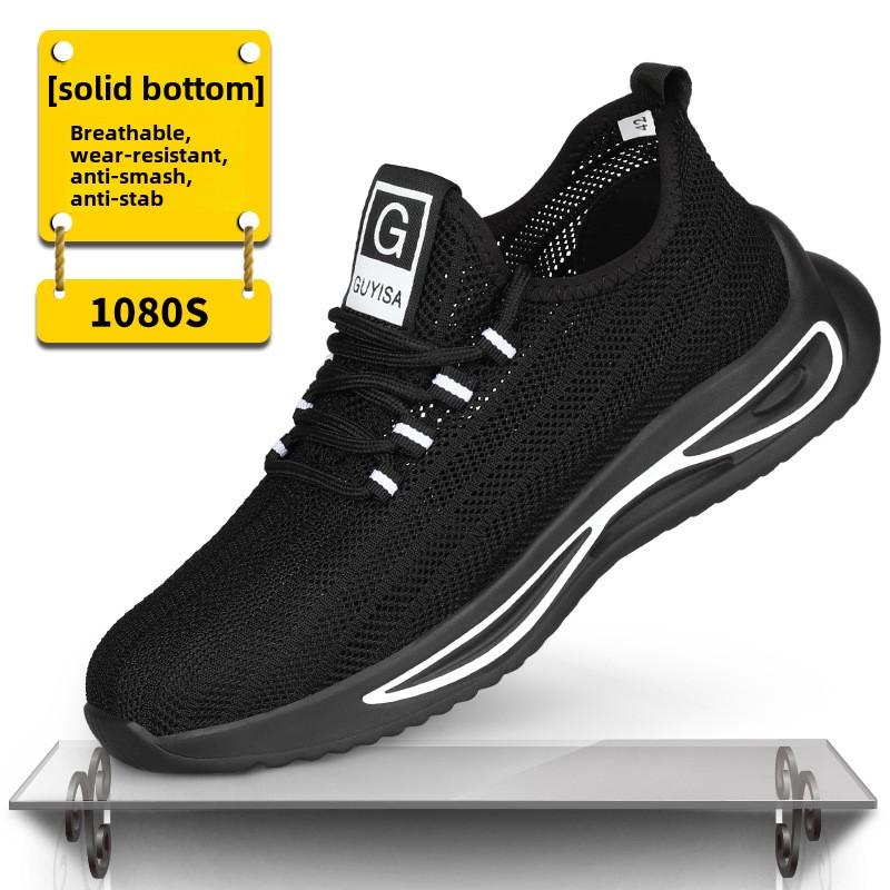 

summer safety construction shoes breathable work shoes Indestructible Sneakers Unisex Men Safety Shoes For Work With Steel Toe 36